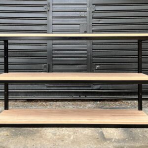 Alacena Industrial x3 estantes melamina simil paraiso
